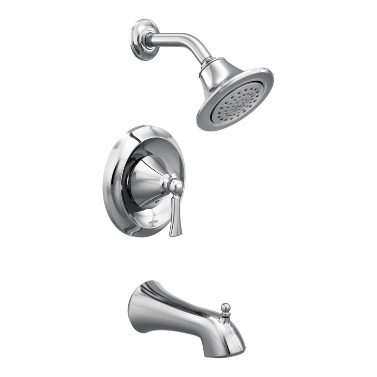 Moen Wynford Temperature Control Shower Faucet Reviews Wayfair